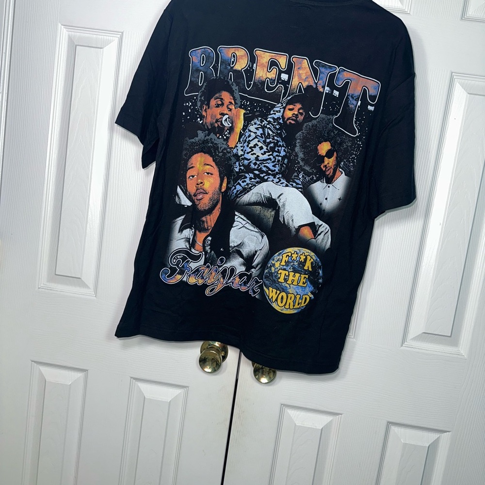 Custom Brent Faiyaz Black T-Shirt